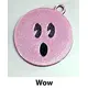 Emoji Keyring fun kids teenager bag tag keychain zip tag