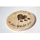 Best Mum in the world wooden coaster | Ideal mothers day gift | Birthday or Christmas present