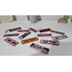 Lets do shots Adult Keyring Funny Drink Themed Keyring