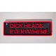 DICK HEADS EVERYWHERE Adult Keyring Funny Rude Keyring