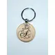 Personalised Keyring Choice of Font Party Bag fillers Wedding Favours